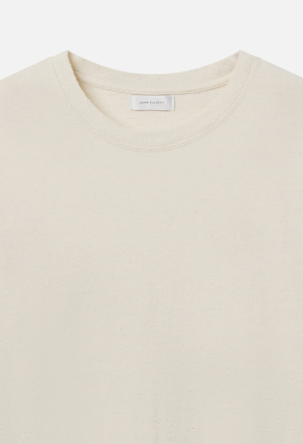 Silk Noil Anti-Expo Tee / Salt - Image 3