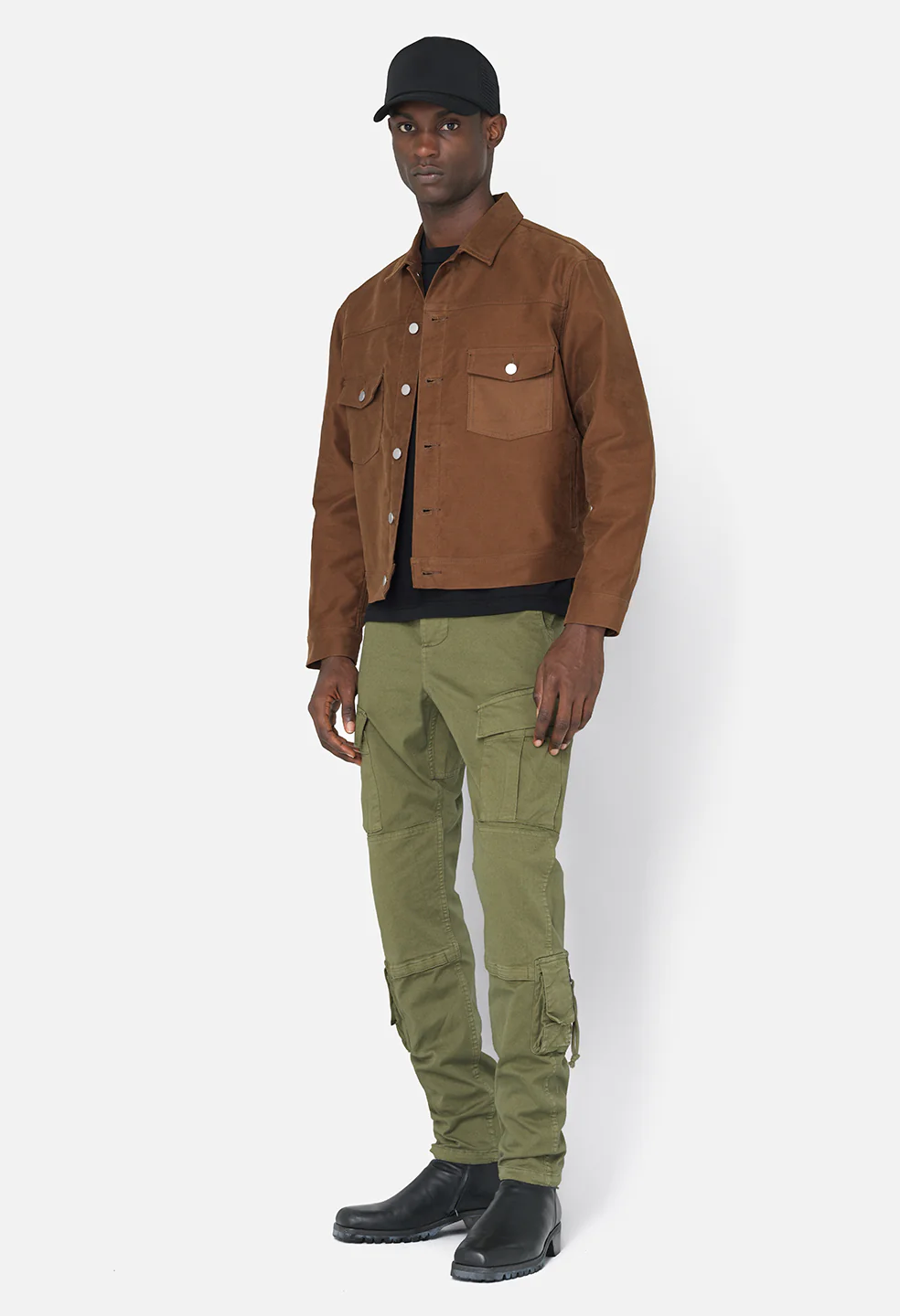 Slim Tactical Cargo / Army - Image 3