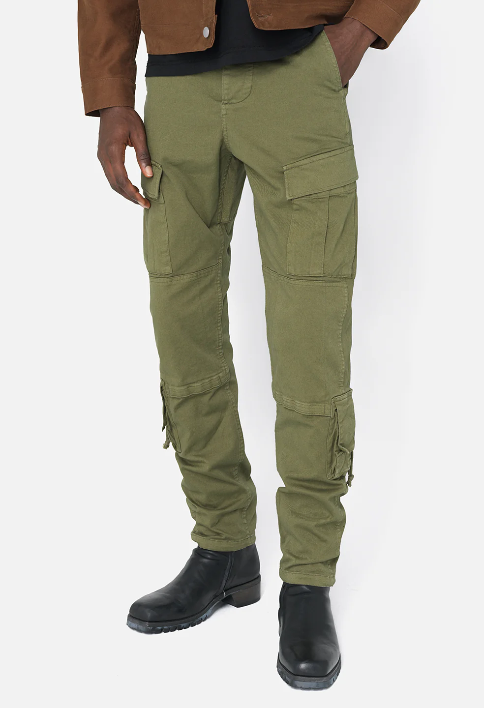 Slim Tactical Cargo / Army - Image 5