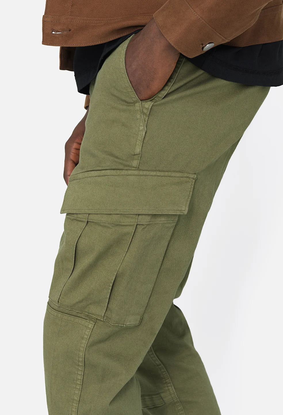 Slim Tactical Cargo / Army - Image 6