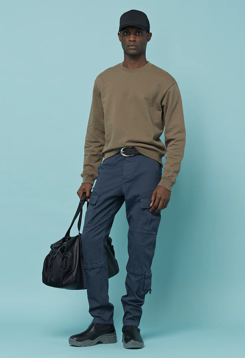Slim Tactical Cargo / Navy - Image 3