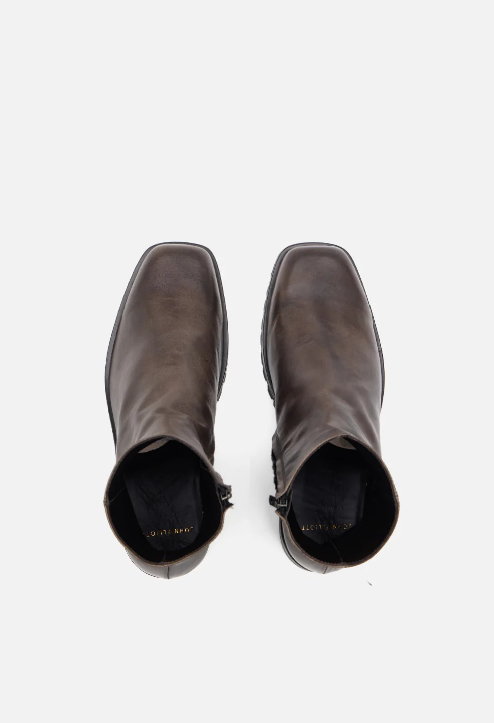 Square Toe Boot / Chocolate - Image 5