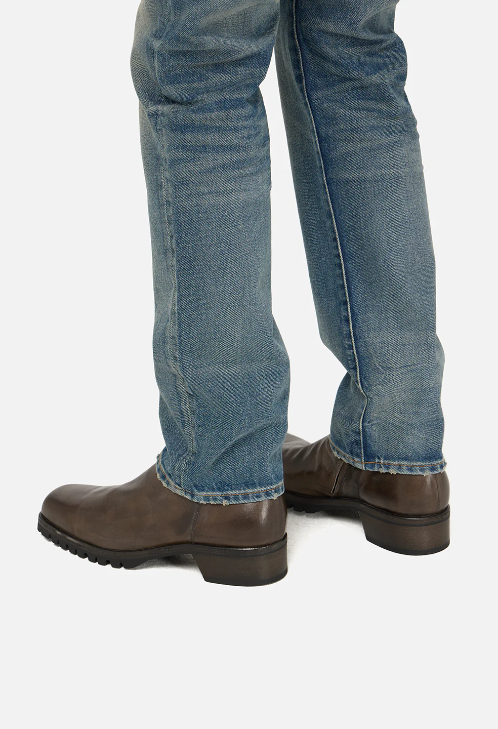 Square Toe Boot / Chocolate - Image 7