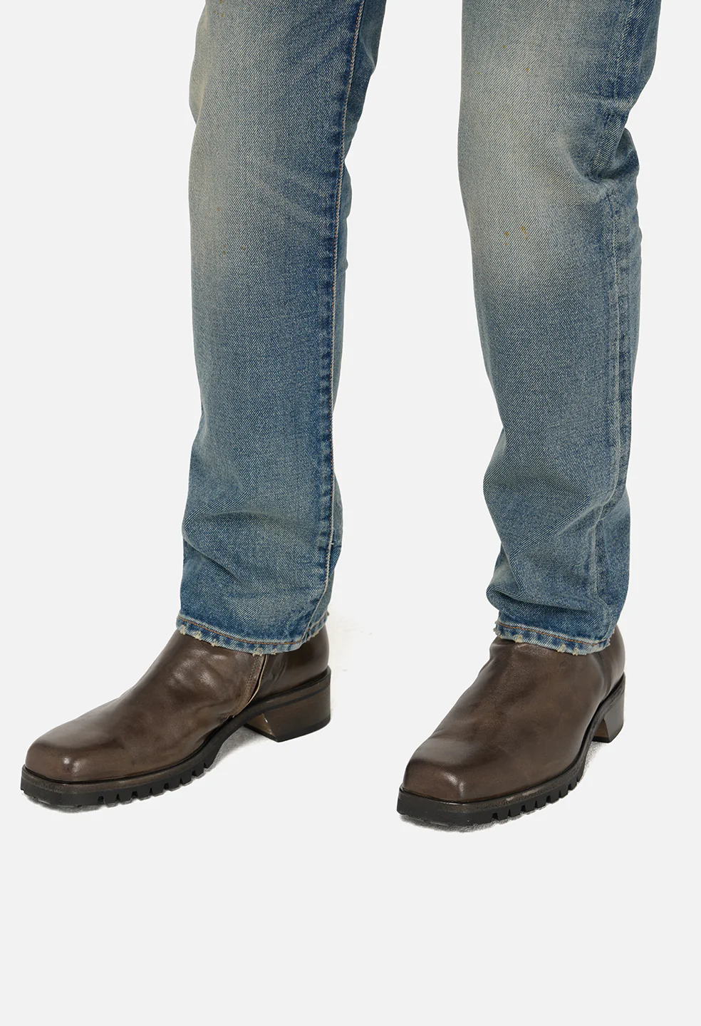 Square Toe Boot / Chocolate - Image 8