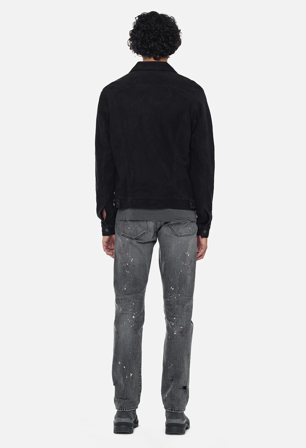 Suede Thumper Jacket Type III / Black - Image 6
