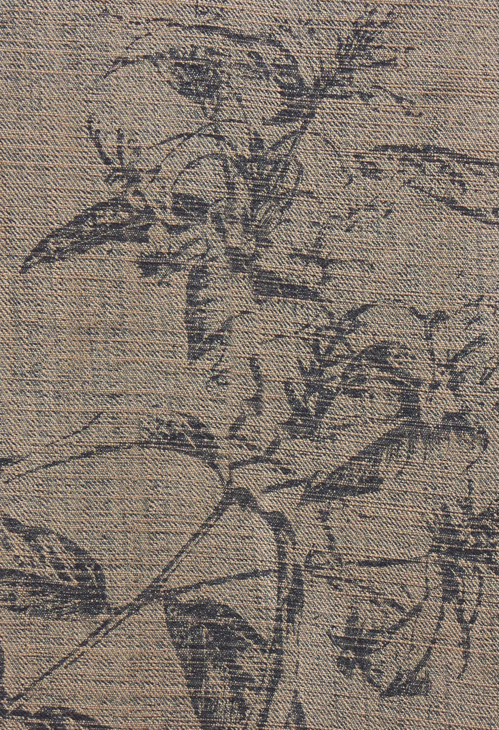 The Daze Selvedge / Reversed Indigo Floral - Image 4