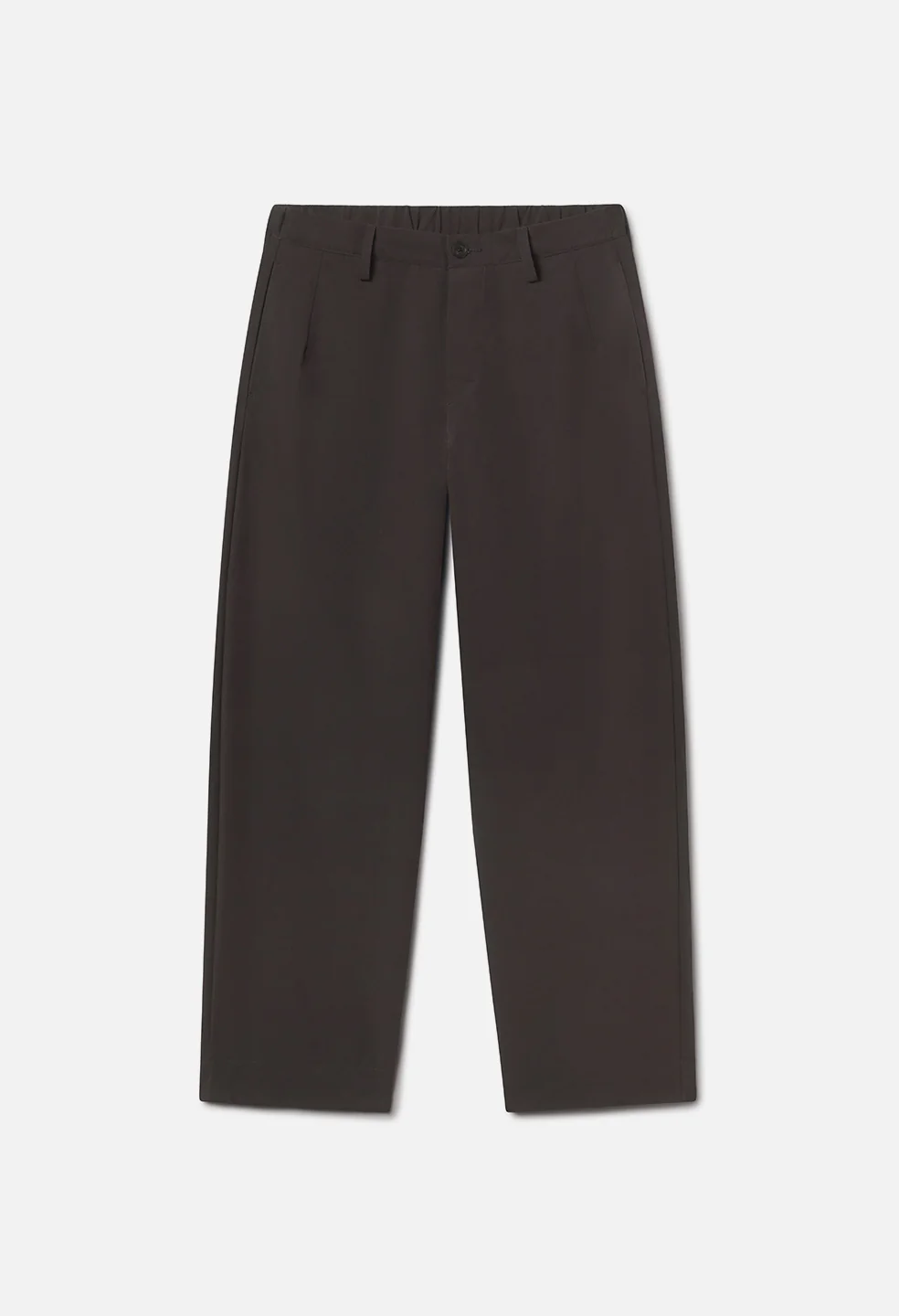 Vero Brushed Nylon Lounge Pant / Charcoal