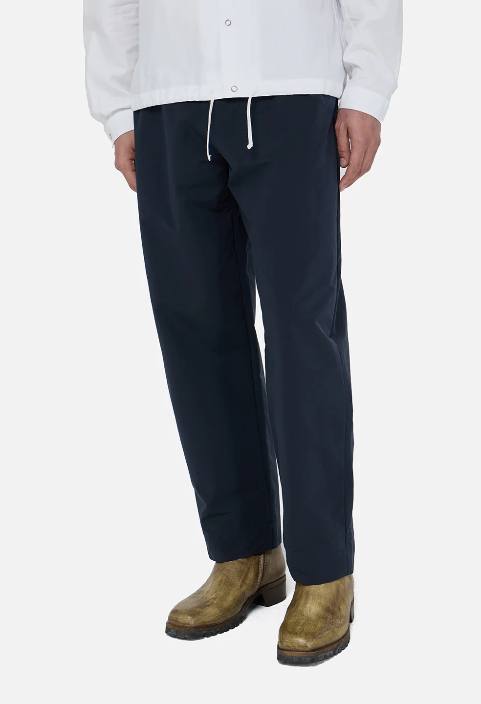 Vero Brushed Nylon Lounge Pant / Dark Navy - Image 2
