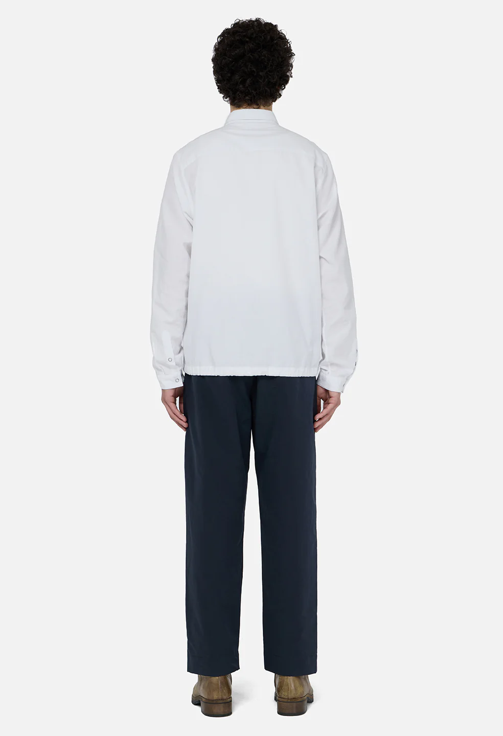 Vero Brushed Nylon Lounge Pant / Dark Navy - Image 5
