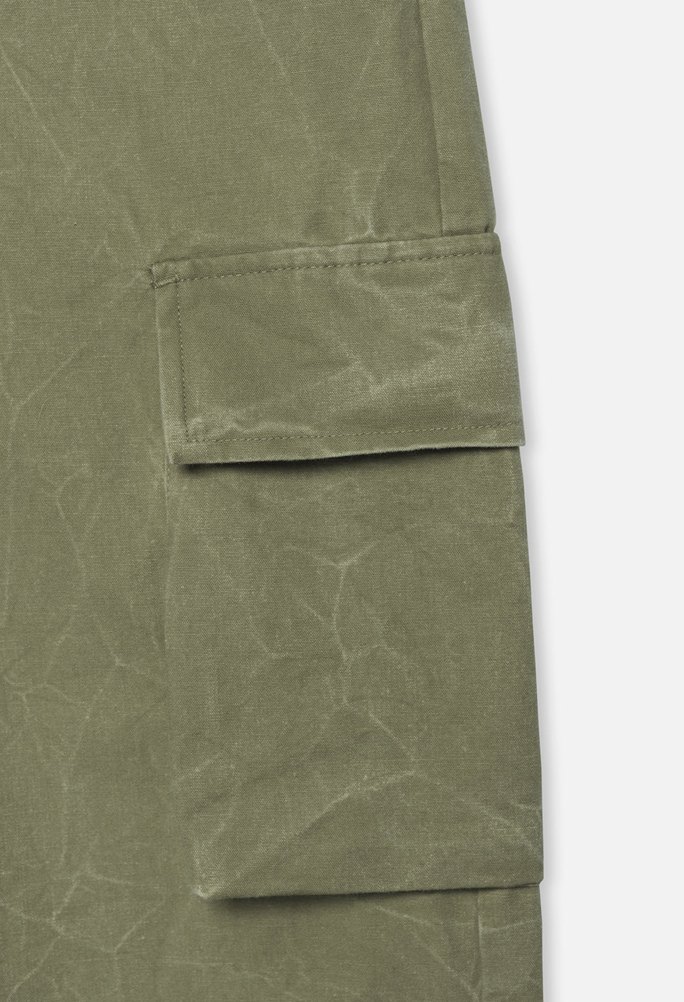 Washed Corpus Cargo Pants / Army - Image 4
