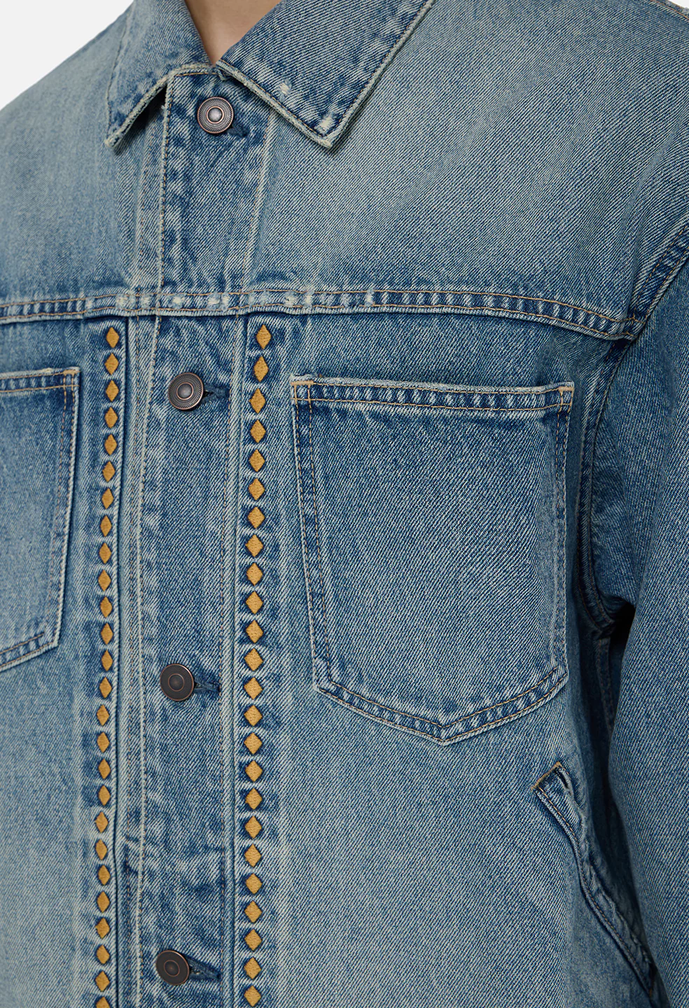 Western Denim Jacket / Crestone - Image 6