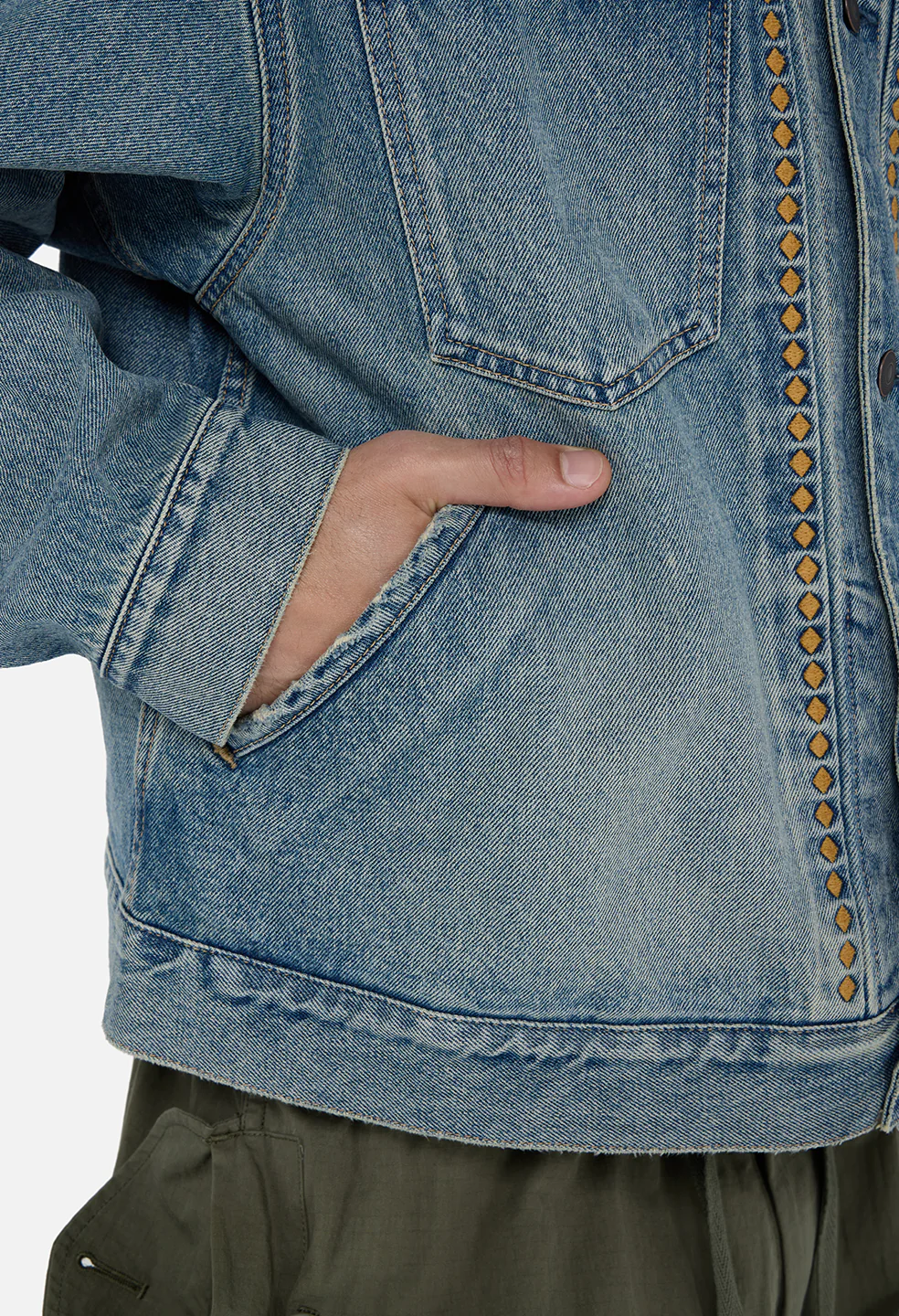 Western Denim Jacket / Crestone - Image 7