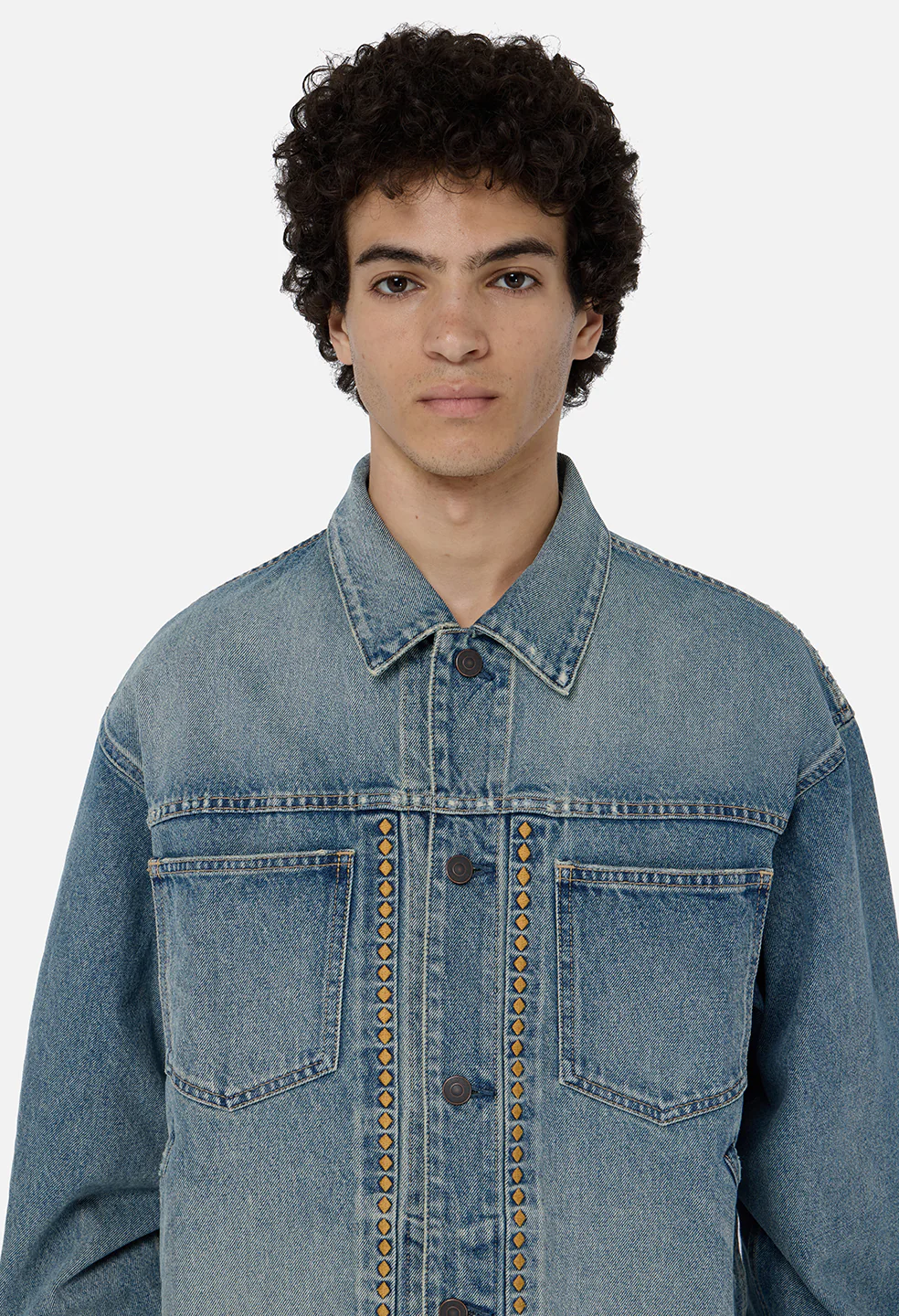 Western Denim Jacket / Crestone - Image 8